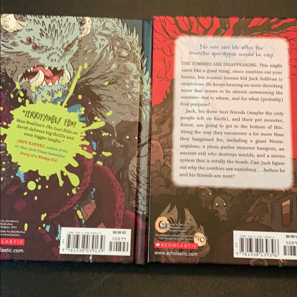 The Last Kids on Earth- Scholastic books - Picture 2 of 2